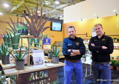 Ronald Koppejan and Thijs Kamp of Amigo Plant.